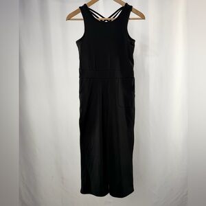We Wander Quick Dry Moisture Wicking Sleeveless Jumpsuit in Black‎ Size 8-10